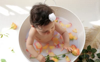 Mes séances photo bain de lait