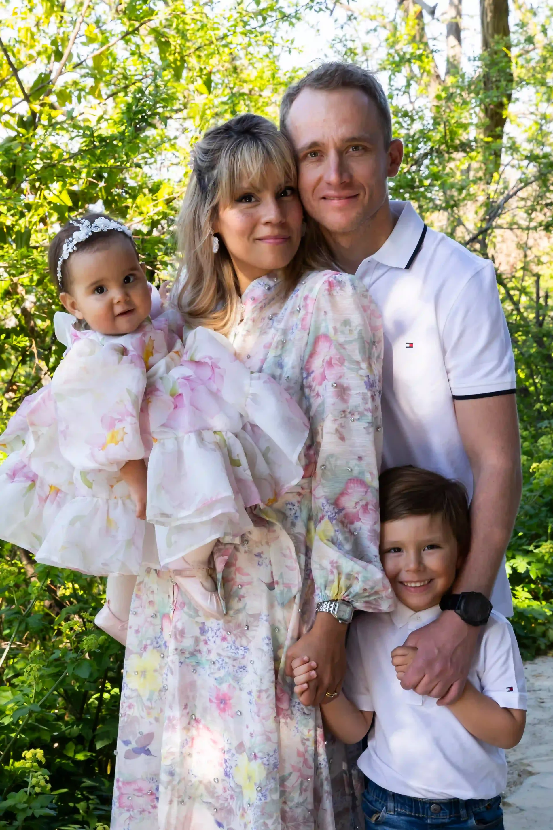 photo de famille au cap d'antibes